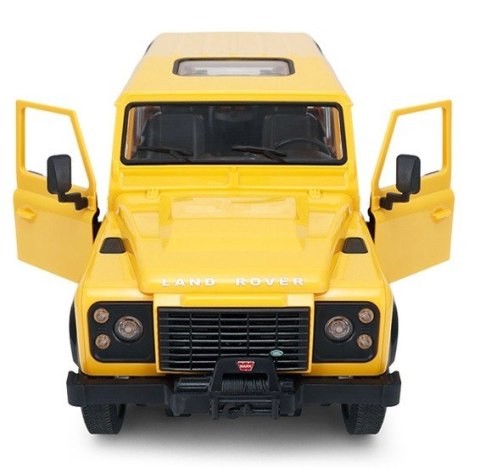 Land Rover Defender 1:14 RTR (zasilanie na baterie AA) - Żółty