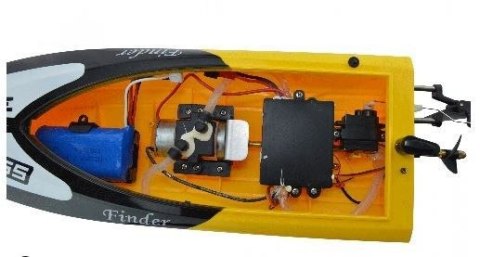 Łódź WL912 2.4GHz RTR- Żółta
