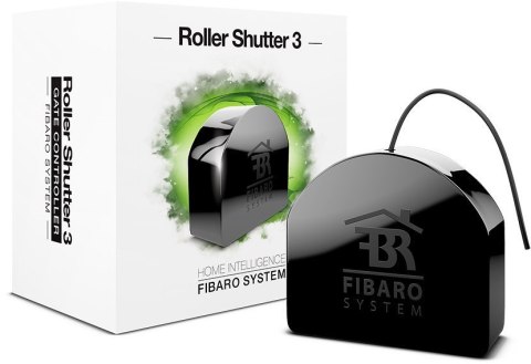 Fibaro | Roller Shutter 3 | Z-Wave | Black