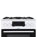 Gorenje Cooker K5351WF Hob type Gas, Oven type Electric, White, Width 50 cm, Electronic ignition, Grilling, LED, 62 L, Depth 60