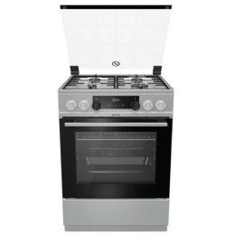 Gorenje Cooker K634XH Hob type Gas, Oven type Electric, Inox, Width 60 cm, Electronic ignition, Grilling, LED, 71 L, Depth 60 c