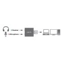 LOGILINK UA0298 USB Audio Adapter, silver