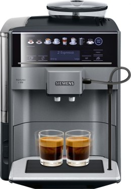 SIEMENS Coffee Machine TE651209RW Pump pressure 15 bar, Built-in milk frother, Fully automatic, 1500 W, Black/ stainless steel