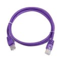 Cablexpert | CAT 5e | Patch cable | Unshielded twisted pair (UTP) | Male | RJ-45 | Male | RJ-45 | Purple | 0.25 m