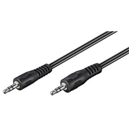 Goobay AUX audio connector kabel 50449 3.5 mm male (3-pin, stereo), 3.5 mm male (3-pin, stereo)