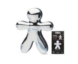 ZAPACH Mr&Mrs Jeff Scent for Car, Chrome Silver, Sandal and Incense