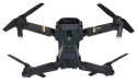 Dron E58 WiFi (FPV 2MP, 3 akumulatory, 2.4GHz, zasięg 80-100m, żyroskop, powrót, zawis, 27cm)