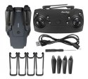 Dron E58 WiFi (FPV 2MP, 3 akumulatory, 2.4GHz, zasięg 80-100m, żyroskop, powrót, zawis, 27cm)