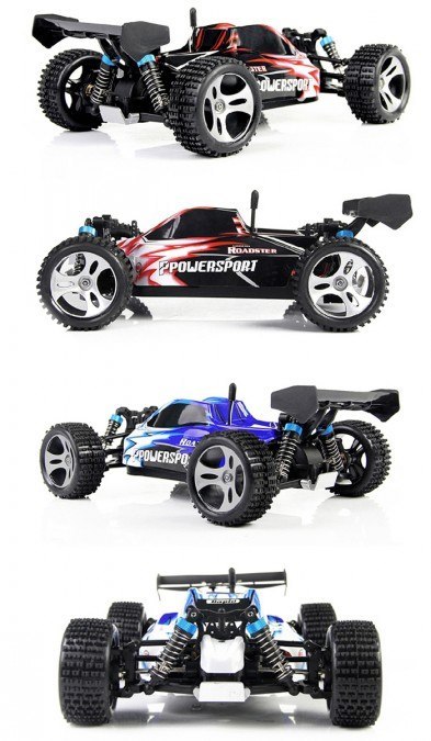 High Speed Buggy 1:18 4WD 2.4GHz- Niebieski
