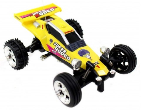 Kart Racing Car Mini 1:52 RTR 27/49MHz - Żółty