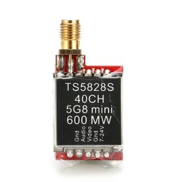 Nadajnik FPV AV TS5828S 5.8GHz 40CH 600mW 7-24V