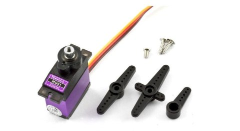 Oryginalne serwo MG91 (2.2kg/4.8V, 0.13sek/60*)