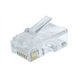 kabelxpert Modular plug (adapter) 8P8C for solid CAT6 LAN kabel, 10 pcs per bag