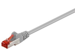 Goobay 93571 CAT 6 patch kabel S/FTP (PiMF), grey, 3 m