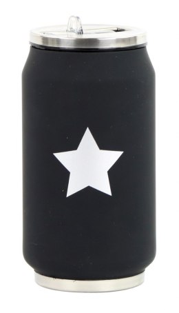 Yoko Design 1378/7819 Isothermal tin can, Black/ white, Capacity 0.28 L,