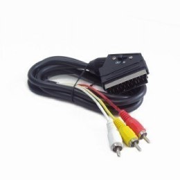 Cablexpert | Video / audio cable | Male | RCA | 21 pin SCART | 1.8 m