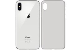 3MK NaturalCase Apple, iPhone XS, Polypropylene, Transparent White