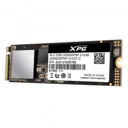 ADATA XPG SX8200 Pro 512 GB, SSD interface M.2, Write speed 3000 MB/s, Read speed 3500 MB/s