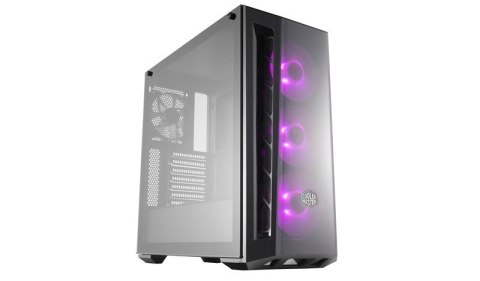Cooler Master MasterBox MB520 RGB Side window, Black, ATX, Power supply included No, DarkMirror Front Panel