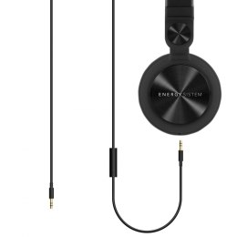 Energy Sistem Headphones DJ2 (Foldable, Contol Talk, Detachable cable) Headband/On-Ear, 3.5 mm, Microphone, Black,