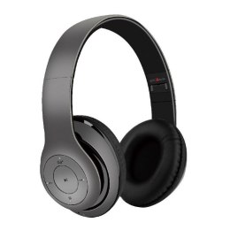 Gembird Bluetooth stereo headset Milano Wireless, Bluetooth V4.2 +EDR/ 3.5 mm audio cable, Grey, Built-in microphone