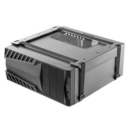 LogiLink EO0009 Regulowany uchwyt komputera pod biurkiem, pasek
