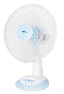 MPM MWP-16 Table Fan, Number of speeds 3, 40 W, Oscillation, Diameter 34.5 cm, White