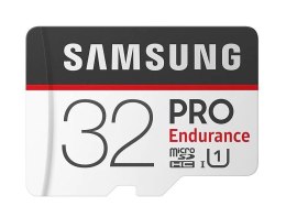 Samsung PRO Endurance 32 GB, Micro SDHC, Flash memory class 10, Adapter
