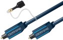Clicktronic 70366 Opto-kabel set 1 m, Blue
