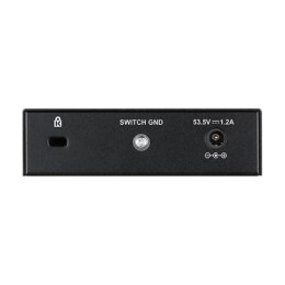 D-Link Switch DGS-1005P Unmanaged, Desktop, 1 Gbps (RJ-45) ports quantity 5, PoE ports quantity 4, Power supply type External