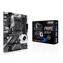 Asus PRIME X570-P Processor family AMD, Processor socket AM4, DDR4, Memory slots 4, Supported hard disk drive interfaces M.2, Nu