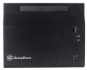 SilverStone Sugo 06 Computer chassis USB 3.0 x 2, Audio x1, Mic x1, Black, ITX, Power supply included No