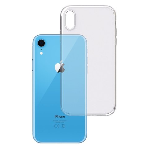 3MK Clear Case Back cover, Apple, iPhone XR, TPU, Transparent