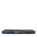 Linksys Swicth LGS124 Unmanaged, Rack Mountable, 1 Gbps (RJ-45) ports quantity 24, Power supply type Internal
