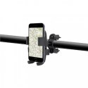 Gembird TA-BH-01	 6 ", Universal smartphone bicycle holder, Black, Adjustable,