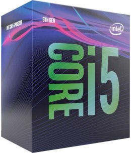 Intel i5-9400, 2.9 GHz, LGA1151, Processor threads 6, Packing Retail, Cooler included, Processor cores 6, Component for PC