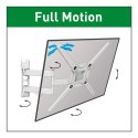 Barkan Flat/ Curved TV Wall Mount 3400 Wall Mount, Full motion, 29-65 ", Maximum weight (capacity) 40 kg, White