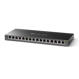 TP-LINK | Przełącznik | TL-SG116E | Zarządzalny przez sieć | Do montażu na ścianie | Ilość portów 1 Gb/s (RJ-45) 16 | Typ zasila