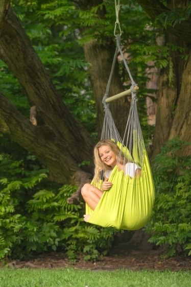 Huśtawka/wiszący fotel panama kiwi