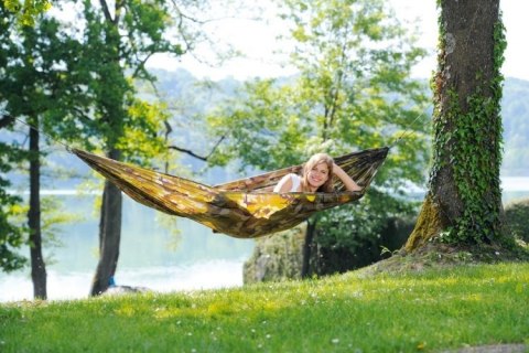 Hamak turystyczny travel set camouflage 275x140cm