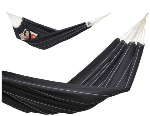 Hamak dwuosobowy barbados black 230x150cm