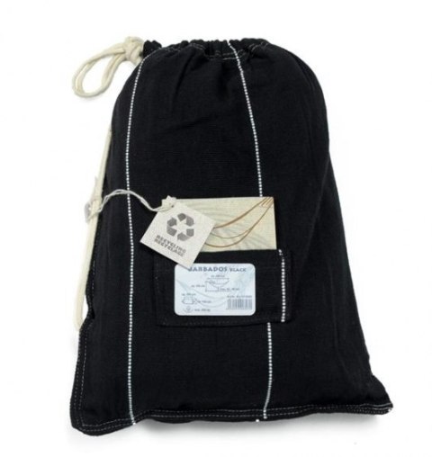 Hamak dwuosobowy barbados black 230x150cm