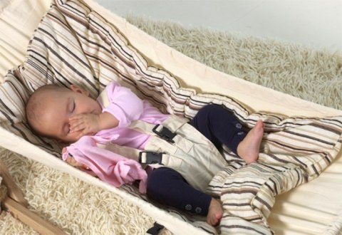 Koala - hamak ze stelażem dla niemowląt