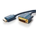 Clicktronic 70340 HDMI™ / DVI adaptor kabel, 1 m Clicktronic