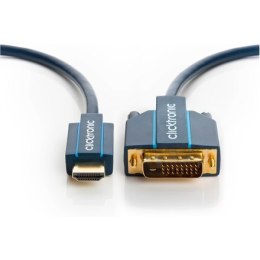 Clicktronic 70342 HDMI™ / DVI adaptor cable, 3 m Clicktronic High Speed adaptor cable 70342 3 m