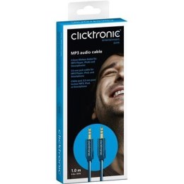 Clicktronic MP3 audio cable, 1 m Clicktronic 70476 3,5mm/2RCA