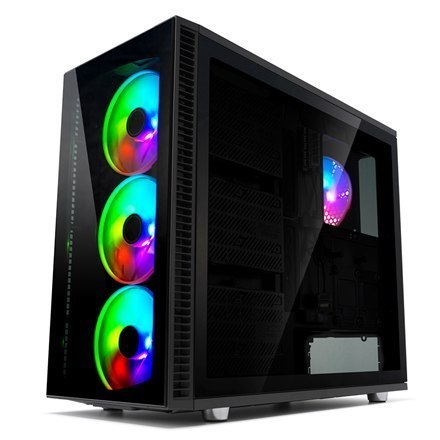 Fractal Design | Define S2 Vision RGB | Okno boczne | E-ATX | Zasilacz w zestawie Nie | ATX