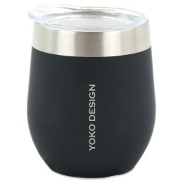 Yoko Design Isotherm mug with cup Isothermal, Black, Capacity 0.25 L, Yes