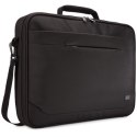 Case Logic | Pasuje do rozmiaru 17,3 " | Advantage | Messenger - Briefcase | Czarny | Pasek na ramię
