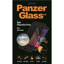 PanzerGlass iPhone66s78+CamSliderPrivacy CF Black